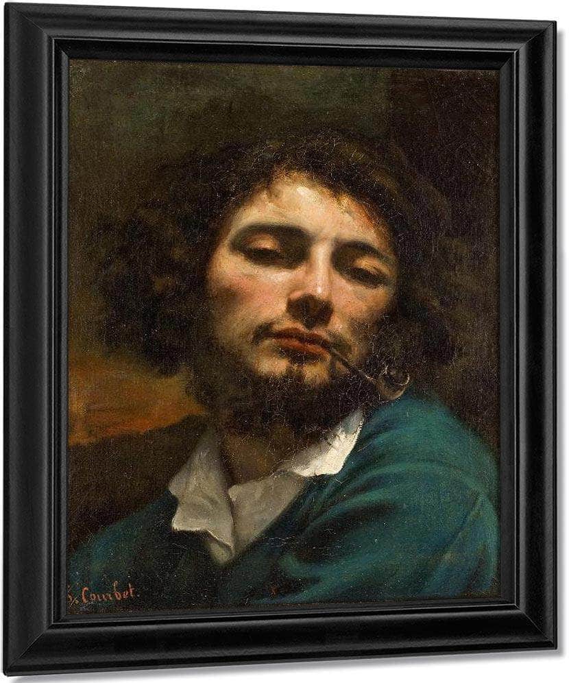 Autoportrait By Gustave Courbet Fine Art Print