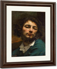 Autoportrait By Gustave Courbet Fine Art Print