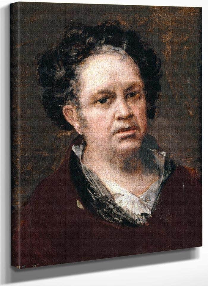 Autorretrato Goya 1815 By Francisco De Goya Fine Art Print