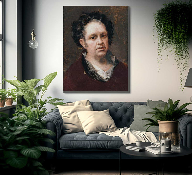 Autorretrato Goya 1815 By Francisco De Goya Fine Art Print