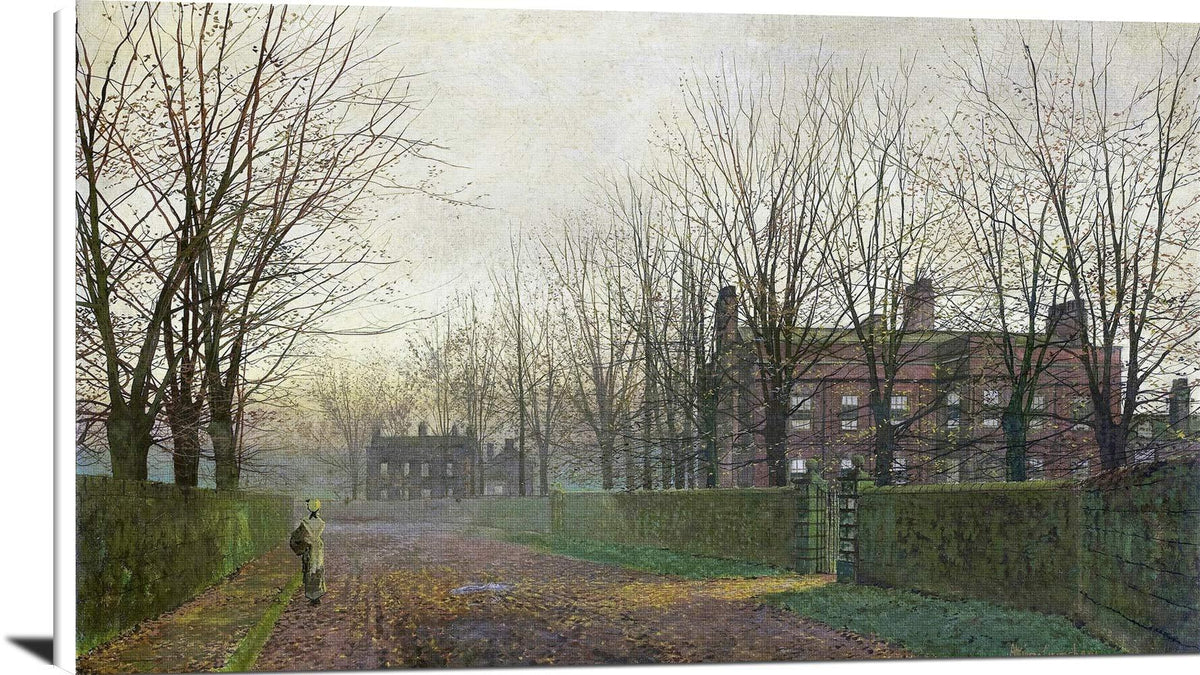 Autumn Afterglow Painting John Atkinson Grimshaw Canvas Art Fine Art Print