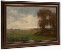 Autumn At The Farm By George Turner Fine Art Print