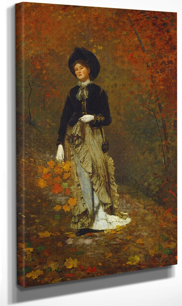 Autumn By Winslow Homer Fine Art Print