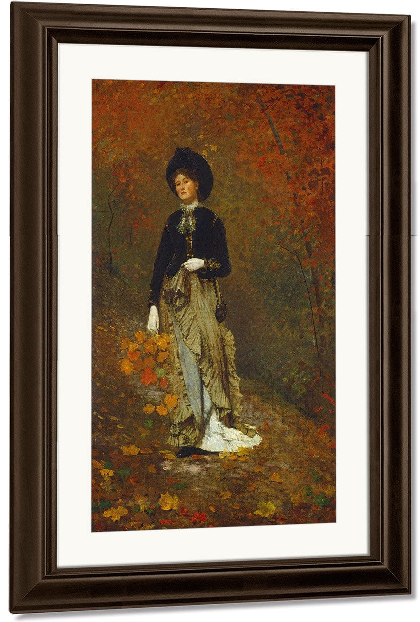 Autumn By Winslow Homer Fine Art Print