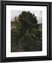 Autumn Dusk In The Garden By Nicolai Astrup Fine Art Print