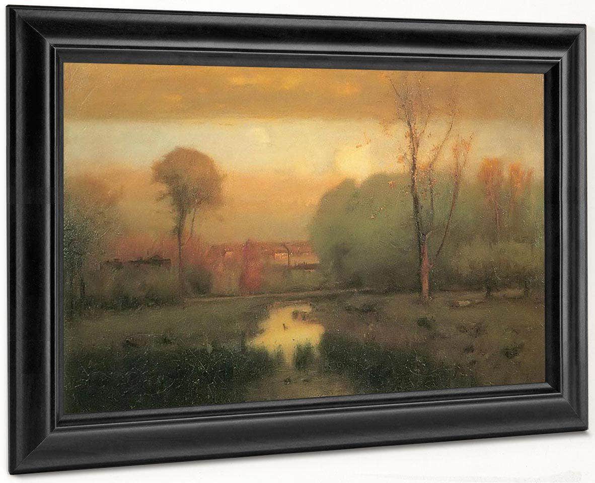 Autumn Gold By George Inness Fine Art Print