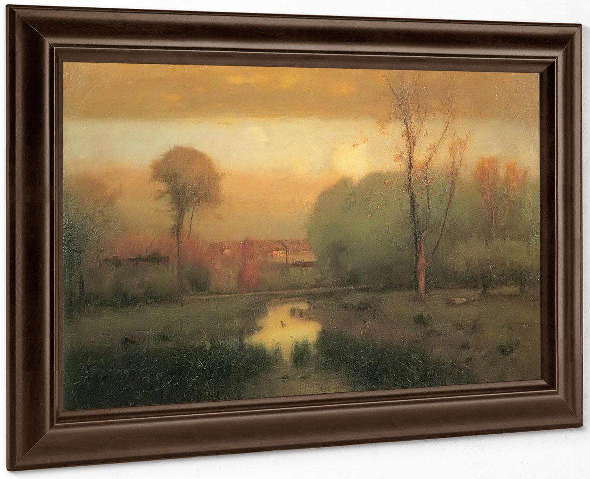 Autumn Gold By George Inness Fine Art Print