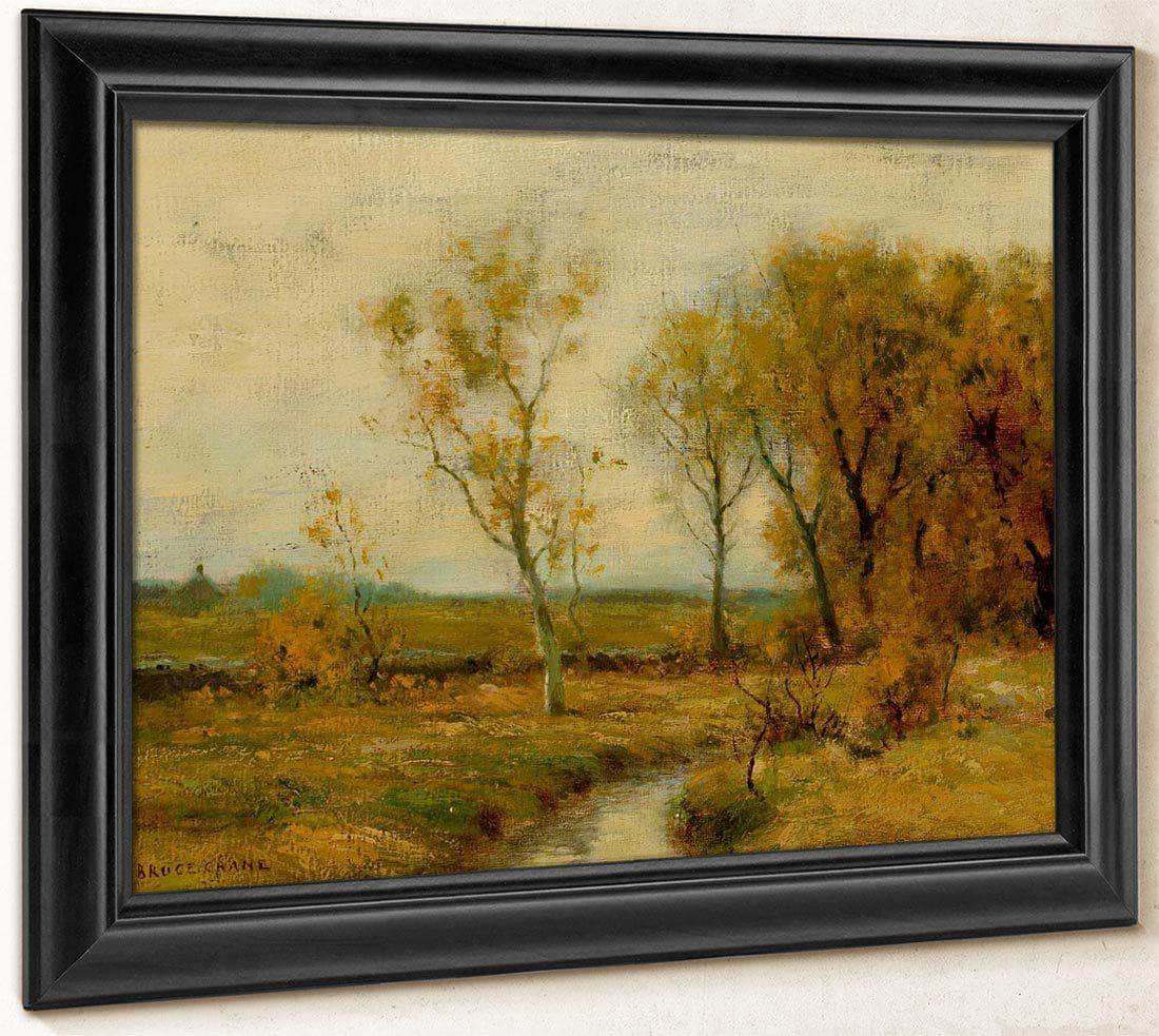 Autumn In The Mohawk Valley New York By Bruce Crane Fine Art Print