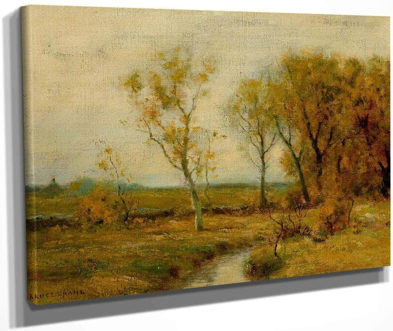 Autumn In The Mohawk Valley New York By Bruce Crane Fine Art Print