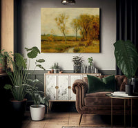 Autumn In The Mohawk Valley New York By Bruce Crane Fine Art Print