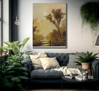 Autumn In The Ramapo Valley By Jasper Francis Cropsey Fine Art Print