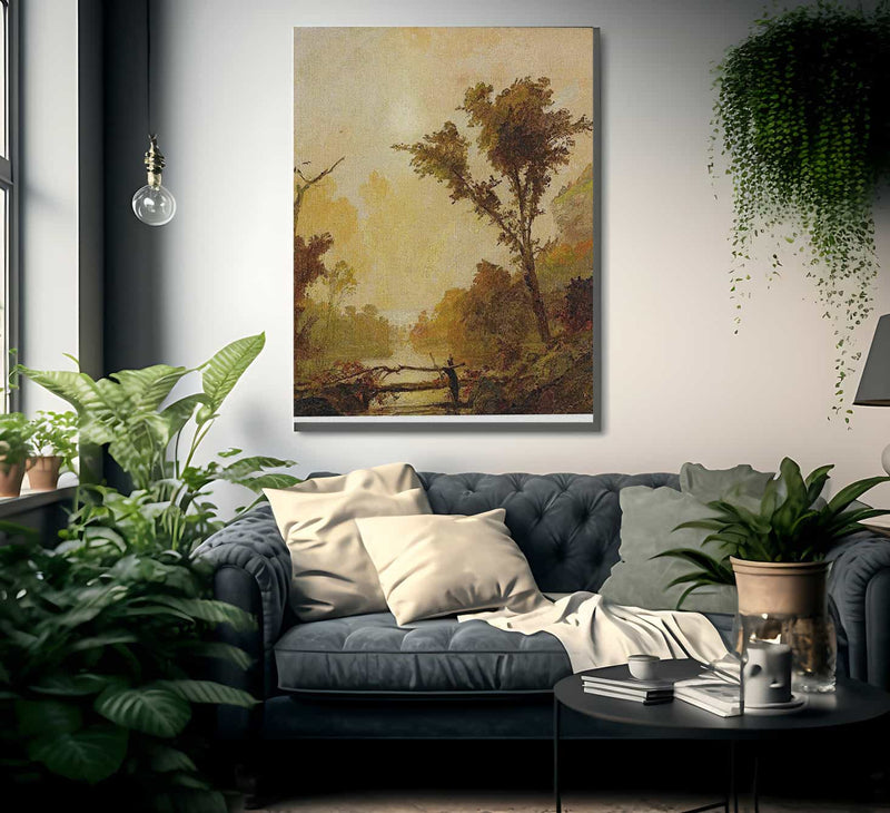 Autumn In The Ramapo Valley By Jasper Francis Cropsey Fine Art Print