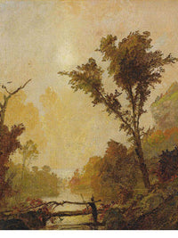 Autumn In The Ramapo Valley By Jasper Francis Cropsey Fine Art Print
