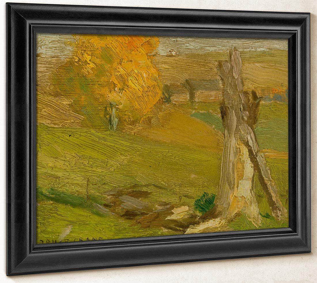 Autumn Landscape By Bruce Crane Fine Art Print