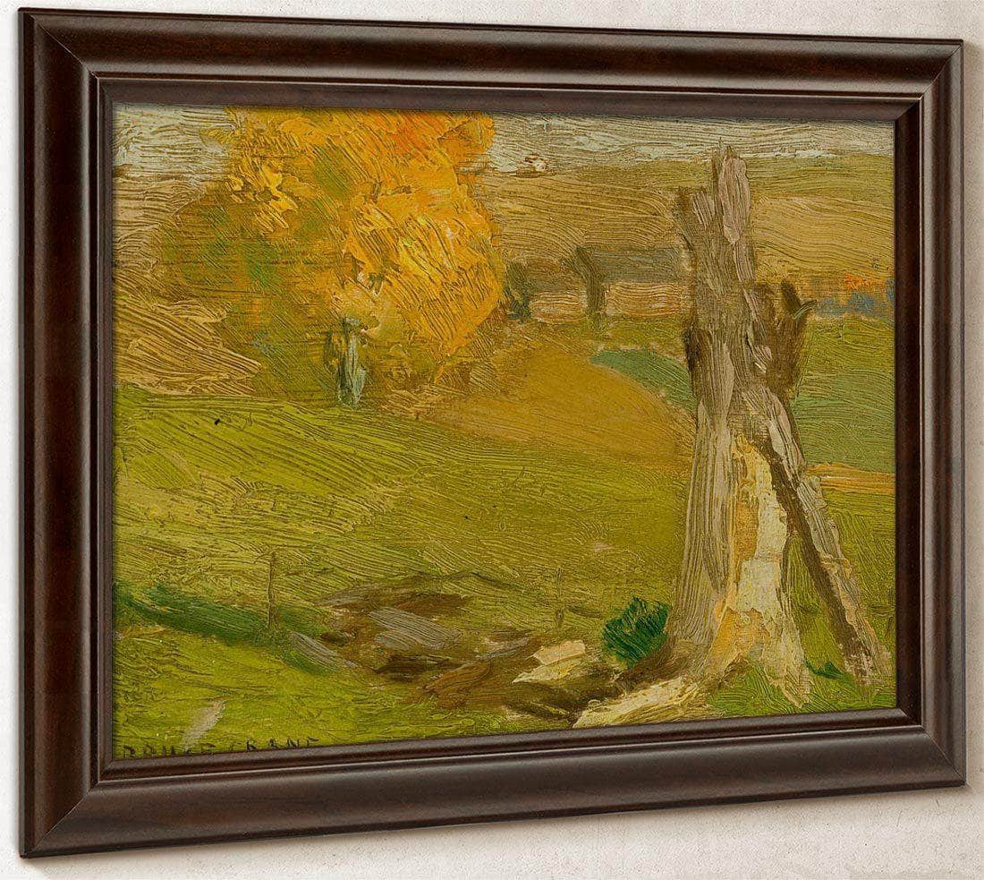 Autumn Landscape By Bruce Crane Fine Art Print