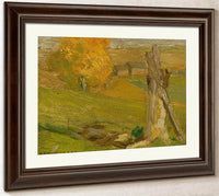 Autumn Landscape By Bruce Crane Fine Art Print