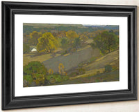 Autumn Landscape By William Wendt Fine Art Print