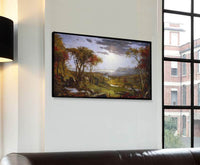 Autumn On The Hudson River Painting Jasper Francis Cropsey Canvas Art Fine Art Print