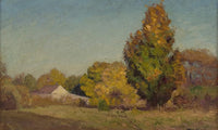 Autumn Scene By Theodore Clement Steele Fine Art Print