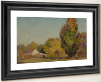 Autumn Scene By Theodore Clement Steele Fine Art Print
