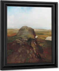 Autumn Study View Over Hanging Rock Newport Ri By John La Farge Fine Art Print