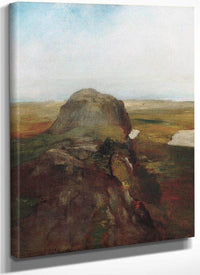 Autumn Study View Over Hanging Rock Newport Ri By John La Farge Fine Art Print