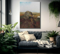 Autumn Study View Over Hanging Rock Newport Ri By John La Farge Fine Art Print