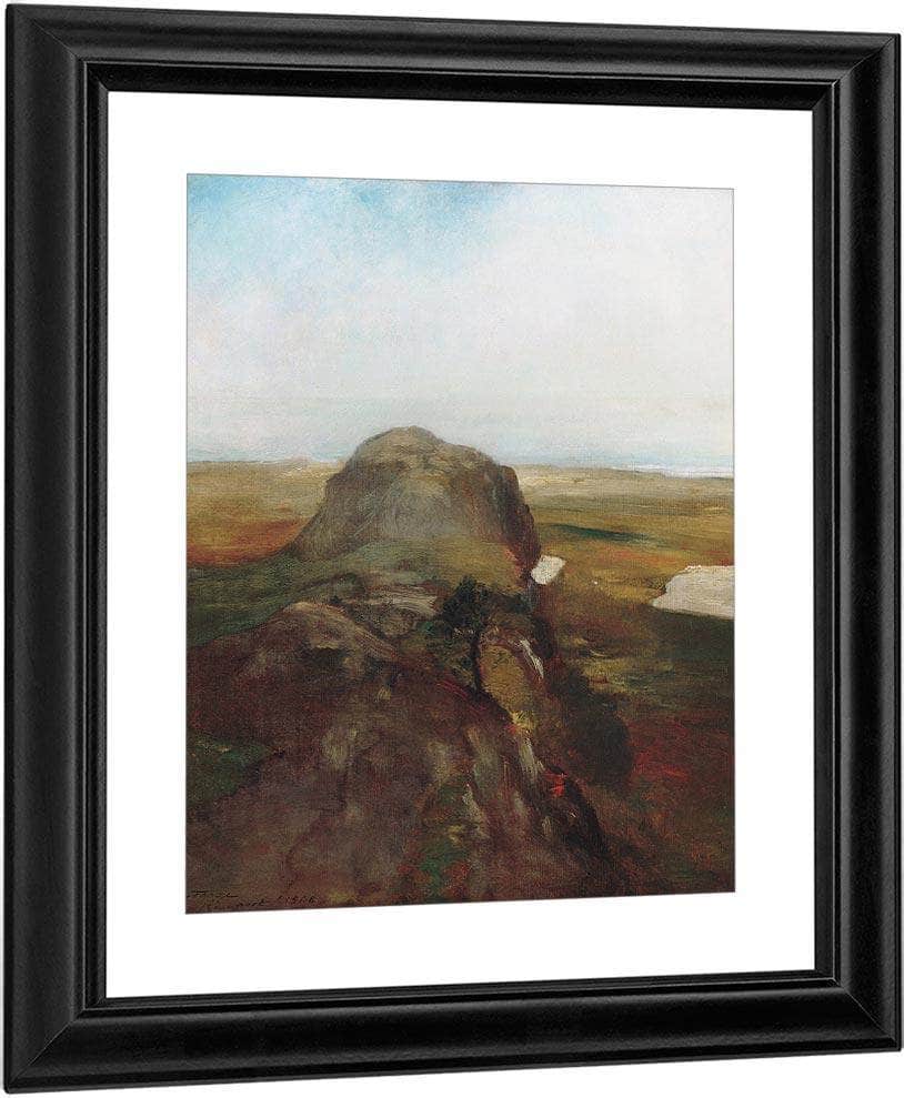 Autumn Study View Over Hanging Rock Newport Ri By John La Farge Fine Art Print