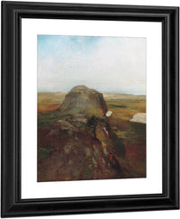 Autumn Study View Over Hanging Rock Newport Ri By John La Farge Fine Art Print