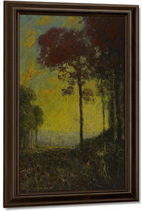 Autumn Sunset By Julian Onderdonk Fine Art Print