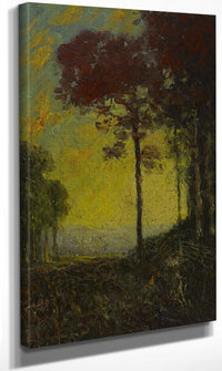 Autumn Sunset By Julian Onderdonk Fine Art Print