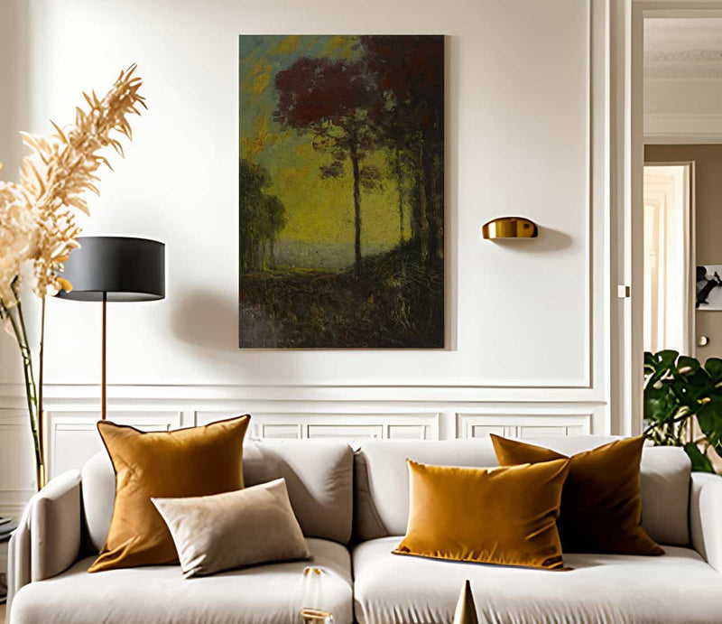 Autumn Sunset By Julian Onderdonk Fine Art Print