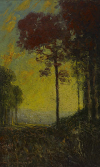 Autumn Sunset By Julian Onderdonk Fine Art Print