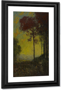Autumn Sunset By Julian Onderdonk Fine Art Print