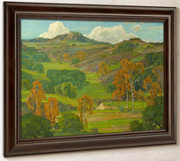 Autumn Sycamores By William Wendt Fine Art Print