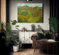 Autumn Sycamores By William Wendt Fine Art Print