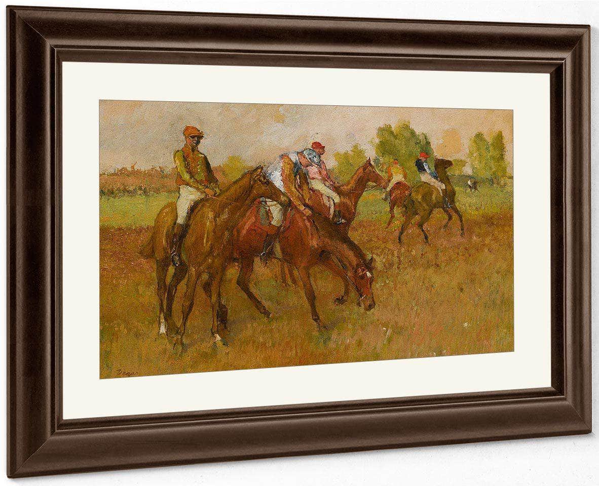 Avant La Course By Robert Reid Fine Art Print