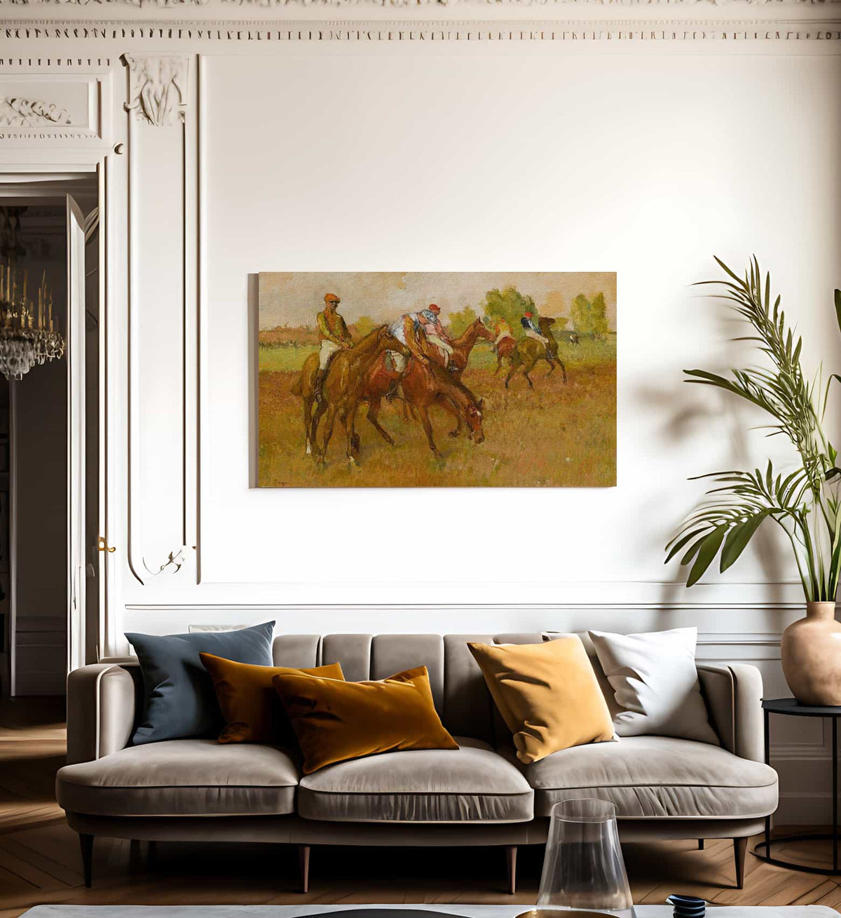 Avant La Course By Robert Reid Fine Art Print