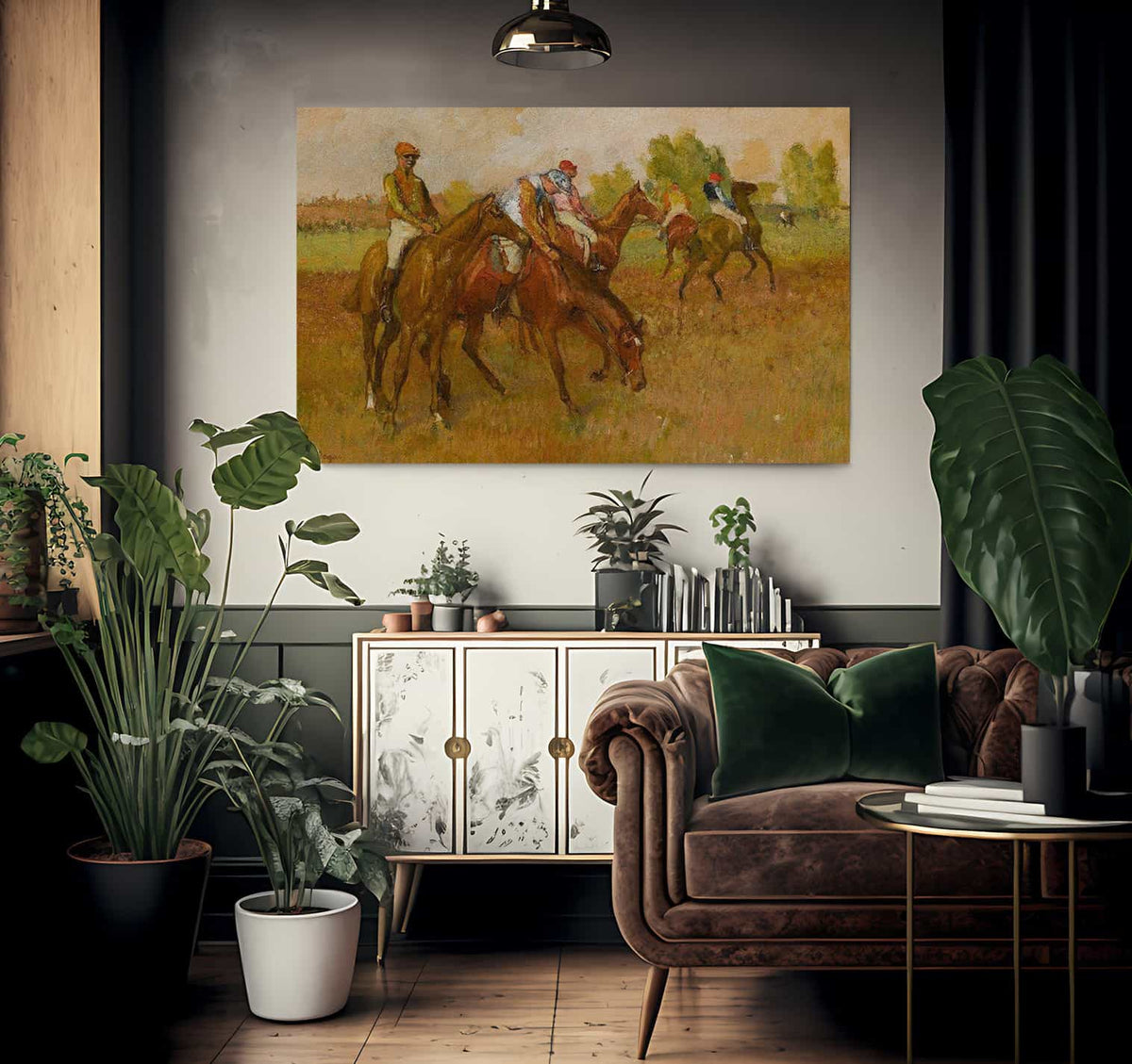 Avant La Course By Robert Reid Fine Art Print