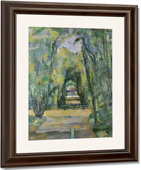 Avenue At Chantilly By Paul Cezanne Fine Art Print