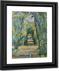 Avenue At Chantilly By Paul Cezanne Fine Art Print