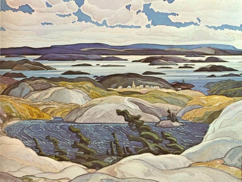 Ba Of Ilsnad By Frank Carmichael Fine Art Print