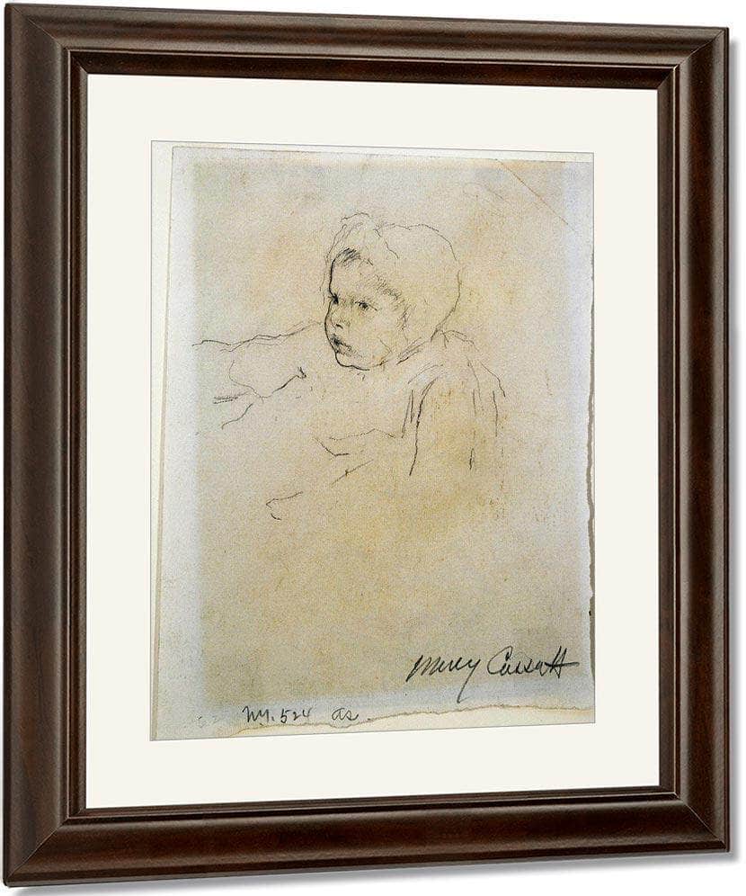 Baby By Cassatt Mary Fine Art Print