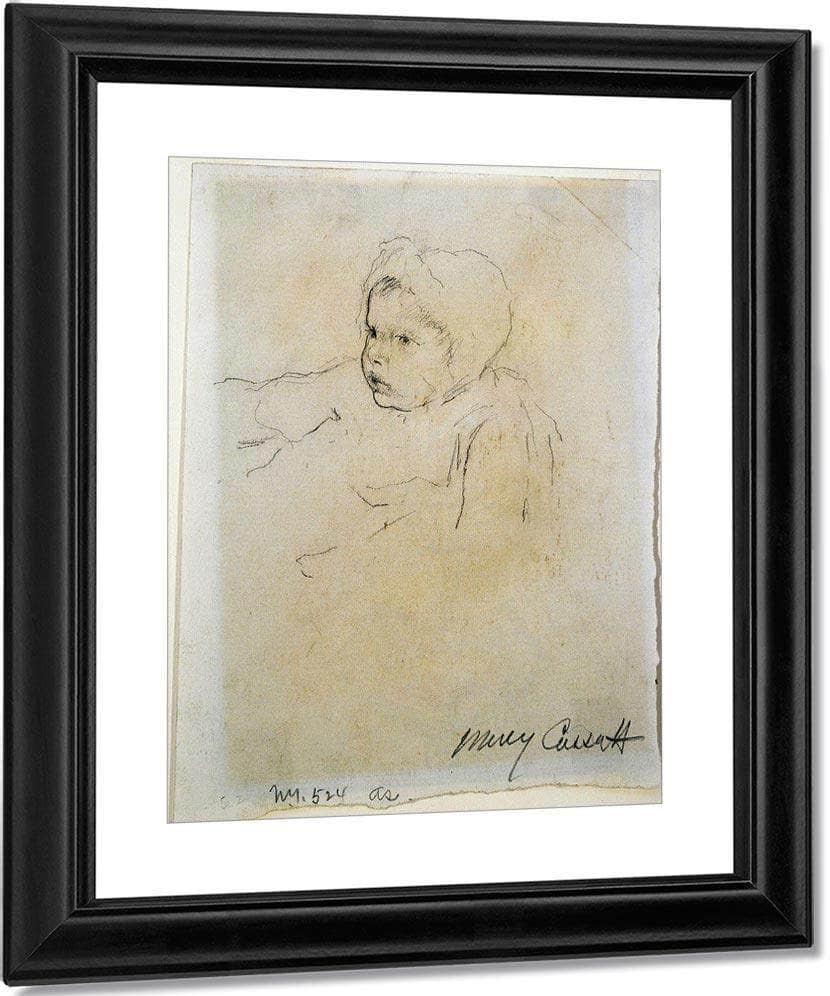 Baby By Cassatt Mary Fine Art Print