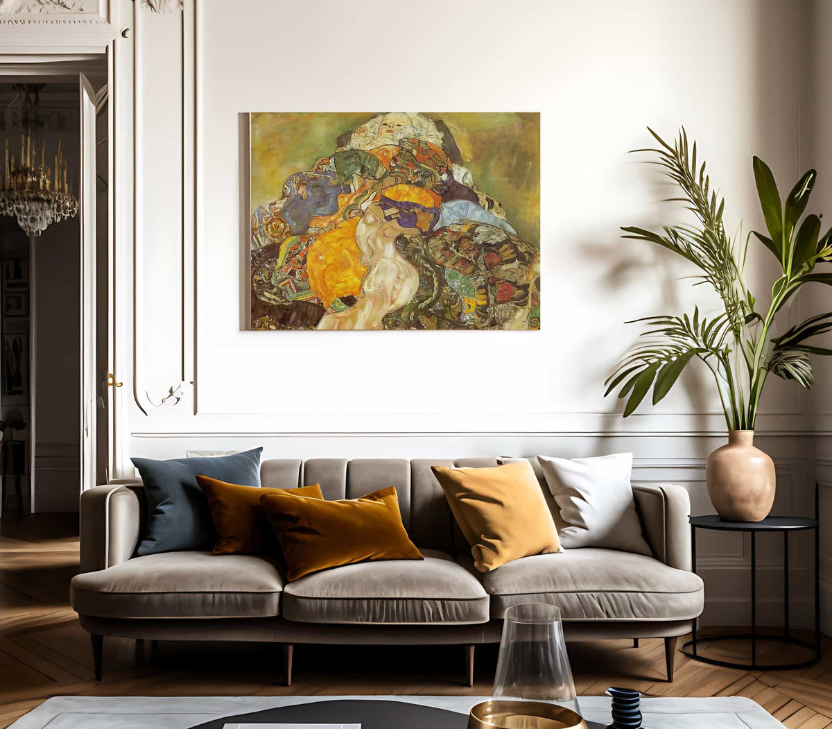 Baby By Gustav Klimt Fine Art Print