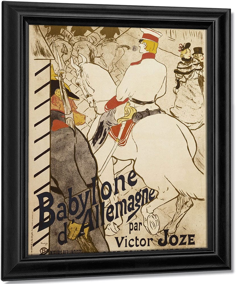 Babylon D'allemagne By Henri Marie Raymond De Toulouse Lautrec Monfa Fine Art Print