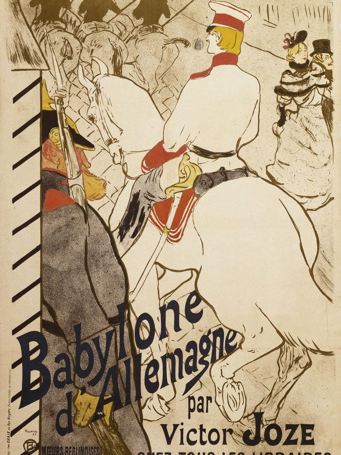 Babylon D'allemagne By Henri Marie Raymond De Toulouse Lautrec Monfa Fine Art Print
