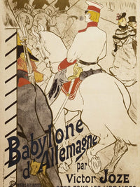 Babylon D'allemagne By Henri Marie Raymond De Toulouse Lautrec Monfa Fine Art Print