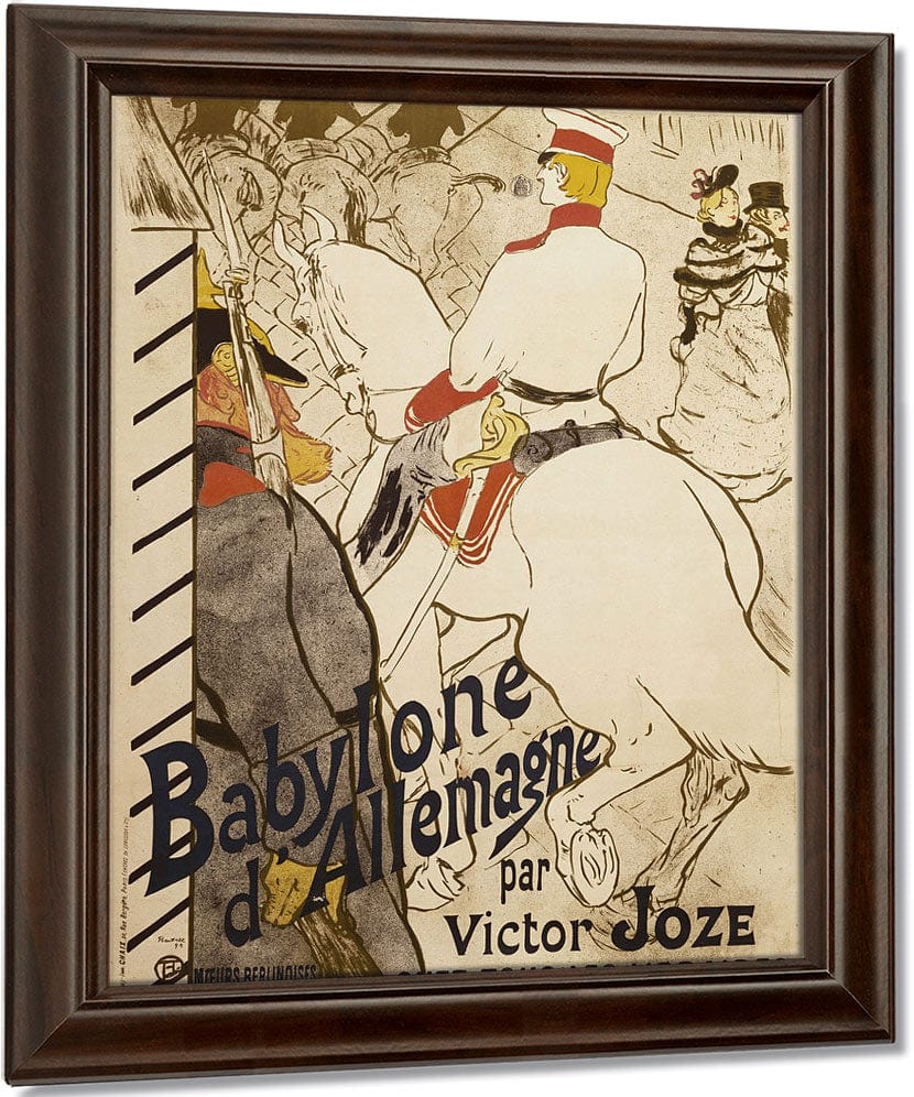 Babylon D'allemagne By Henri Marie Raymond De Toulouse Lautrec Monfa Fine Art Print