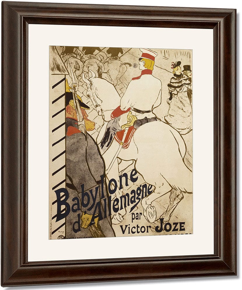 Babylon D'allemagne By Henri Marie Raymond De Toulouse Lautrec Monfa Fine Art Print